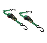 MotoMaster 1,500-lb Rocker Ratchet Tie Down, 1-in x 15-ft, 2-pk