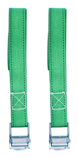 MotoMaster 450-lb Light Duty Lashing Straps with Cam Buckle Clasps, Weatherproof, 1-in x 12-ft, 2-pk