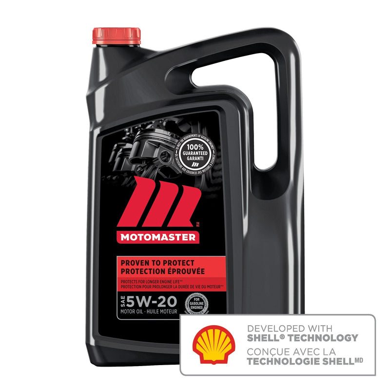 MotoMaster 5W20 Conventional Engine/Motor Oil, 5-L E6