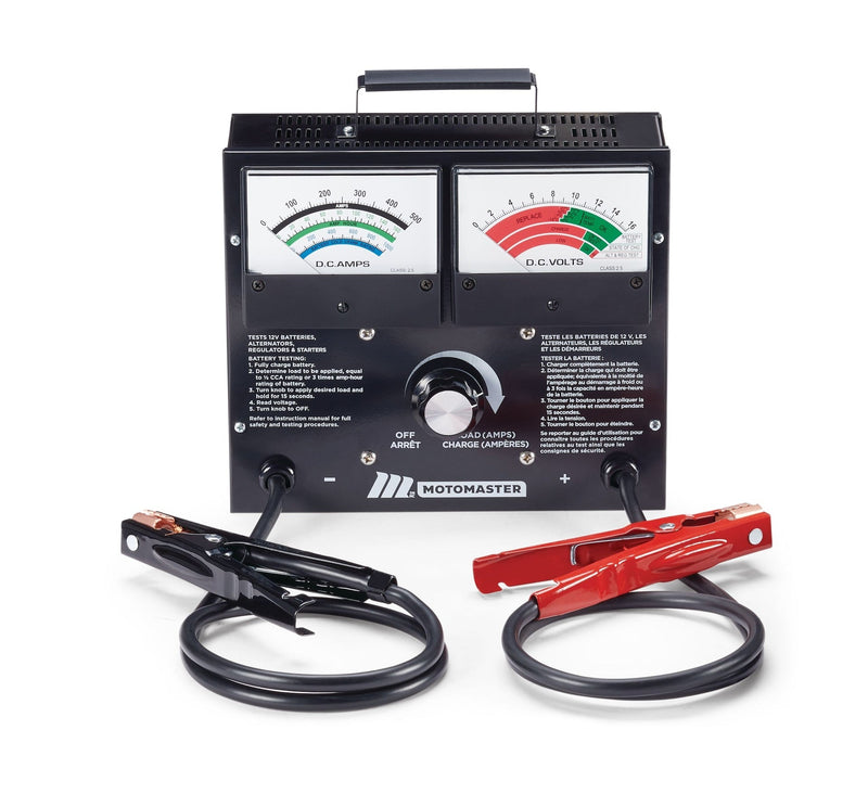 MotoMaster Battery Tester, 500-Amp Load, 12V N6