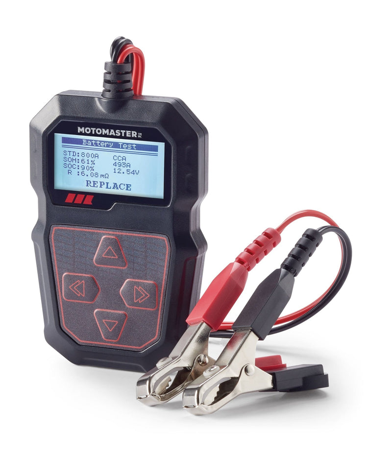MotoMaster Digital Car Battery Tester/Analyzer, 12V F7