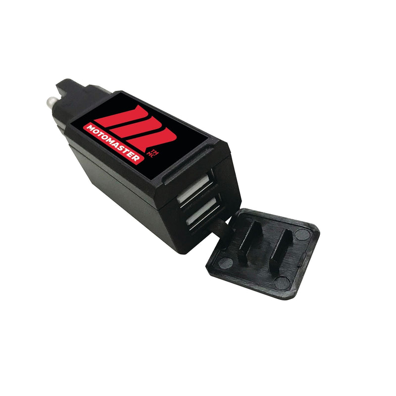 MotoMaster Dual USB Port with SAE Quick-disconnect P2