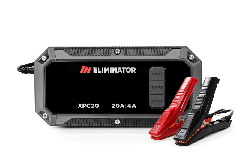 MotoMaster Eliminator Precision Series XPC20 Smart Battery Charger/Maintainer/Desulphator, 20/4-Amp, 6V/12V A1