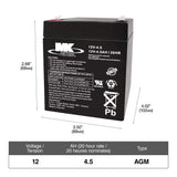 MOTOMASTER Group Size 34/78DT Battery, 800 CCA