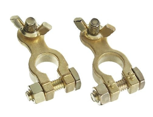 MotoMaster Marine Battery Terminals, Brass X6