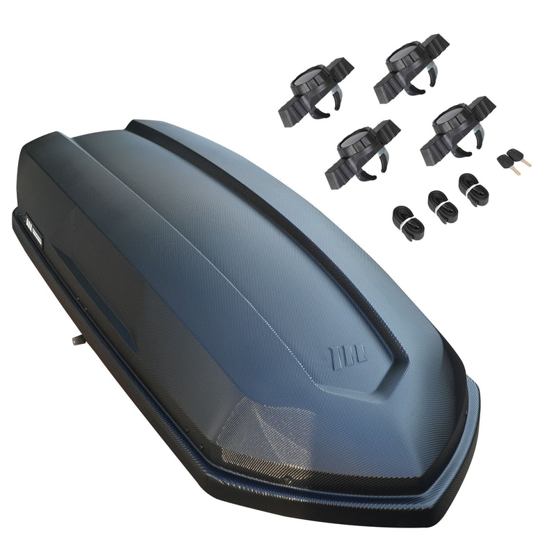 MotoMaster Roof Cargo Box, Black, 500-L, 18-cu.ft Z6