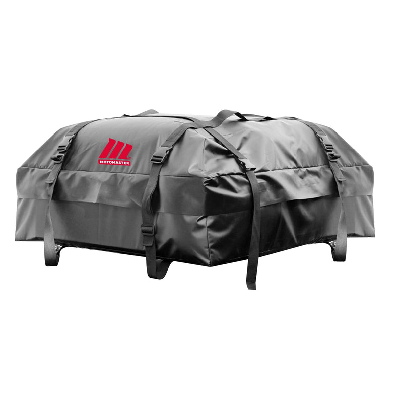 MotoMaster Rooftop Cargo Carrier Bag, 15 cu. ft, Black Y0