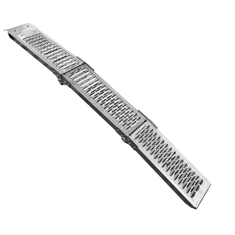 MotoMaster Tri-Fold Steel Loading Ramps, 72-in, 1000-lbs, 1-Pair G9