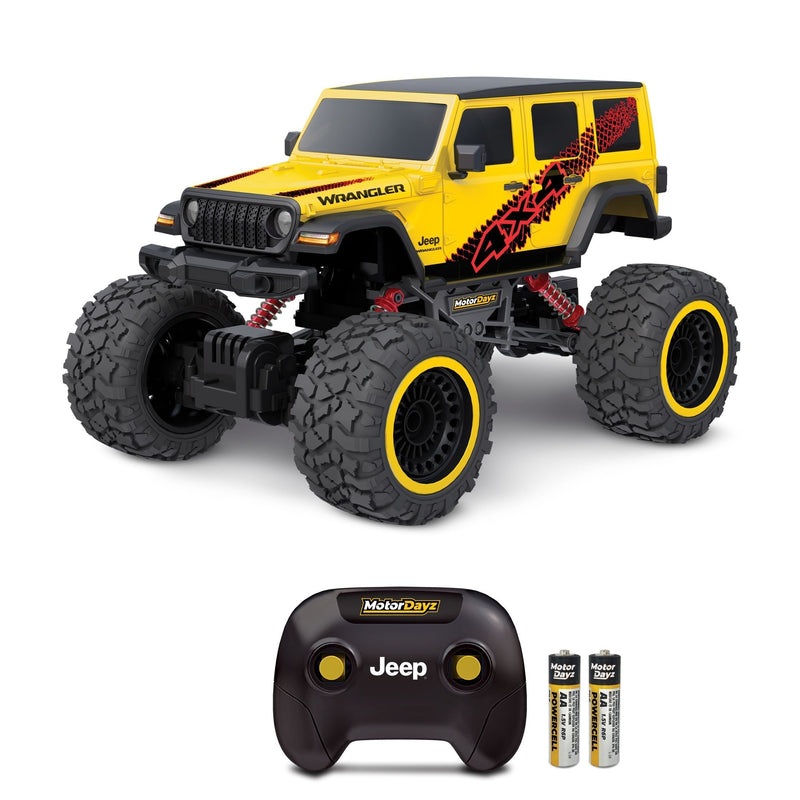 MotorDayz RC 4x4 4-Door Jeep SUV - 1:12 Scale H9