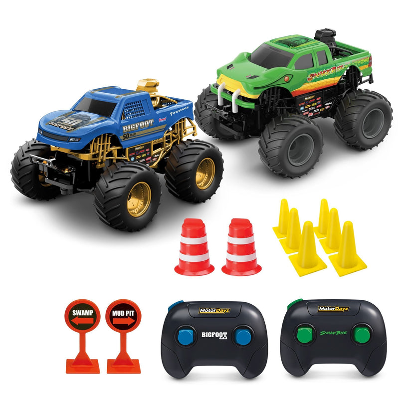 MotorDayz RC Monster Truck Twinpack - 1:24 Scale C9