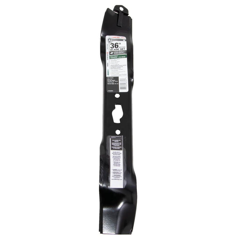 MTD Tractor Blade Replacement Set, 3-in-1 Functionality, 36-in K7