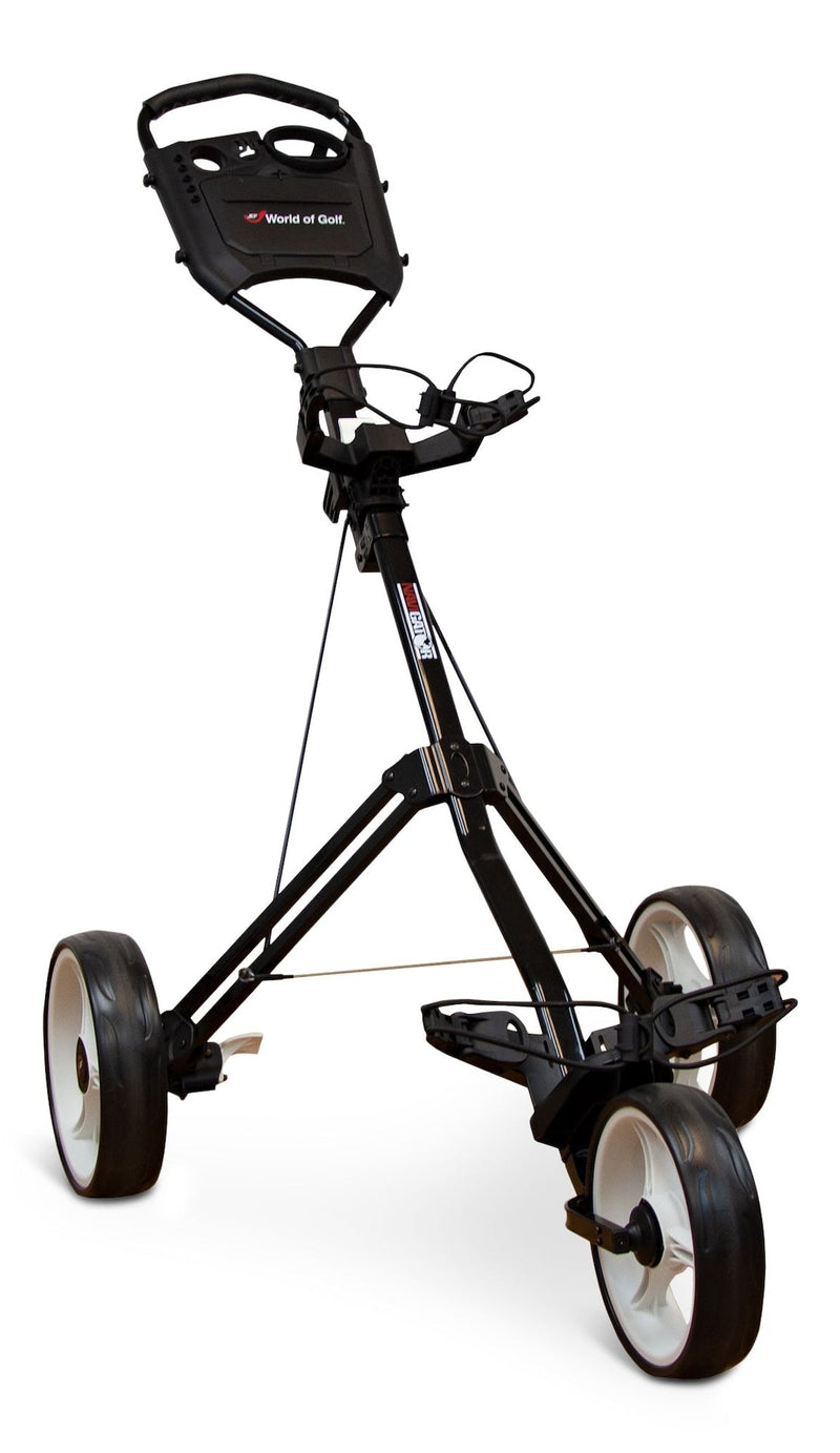 MTRX Navigator 3 Wheeled Golf Cart, Ergonomic Handle, Black R1