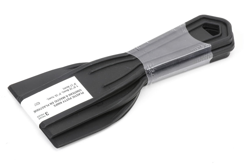 Multi-Purpose Plastic Spackling/Putty Knife, Wall and Paint Scraper Set, 3-pc M9