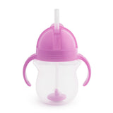 Munchkin Any Angle Click Lock Weighted Straw Trainer Cup, 7-oz