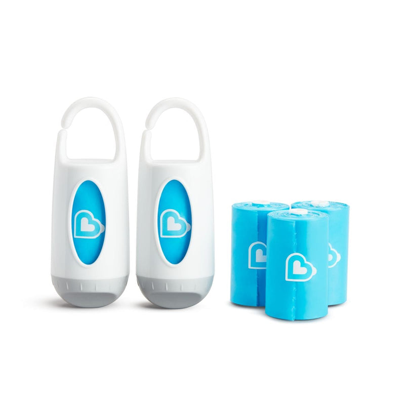 Munchkin Arm & Hammer Change & Toss Lavender Scented Diaper Bag Dispenser, 60 Bags H1