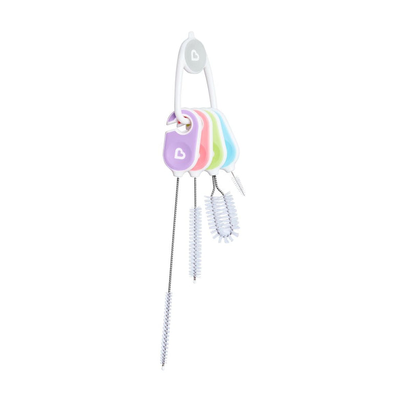 Munchkin Details 4 Brush Set for Baby and Toddler Bottle D7