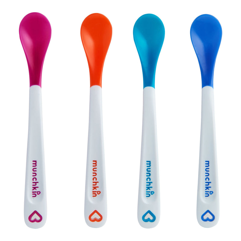 Munchkin White Hot Safety Baby Spoons, 4-pk R3