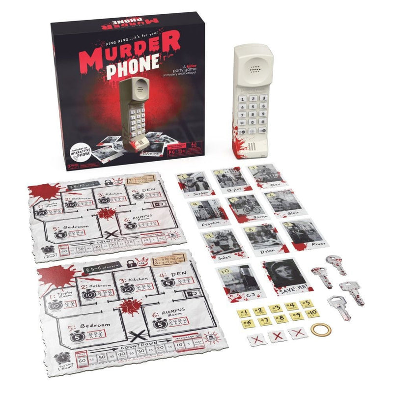 Murder Phone Board Game A6