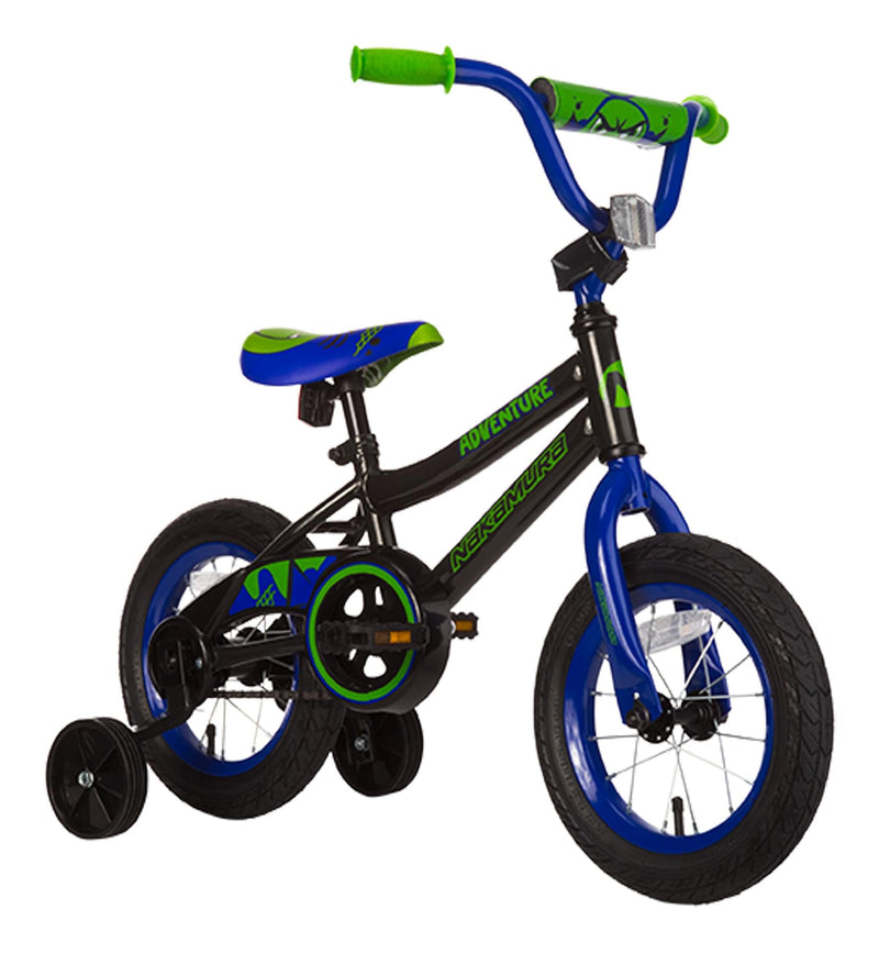 Nakamura Adventure Kid's Bike, Black, 12-in D4