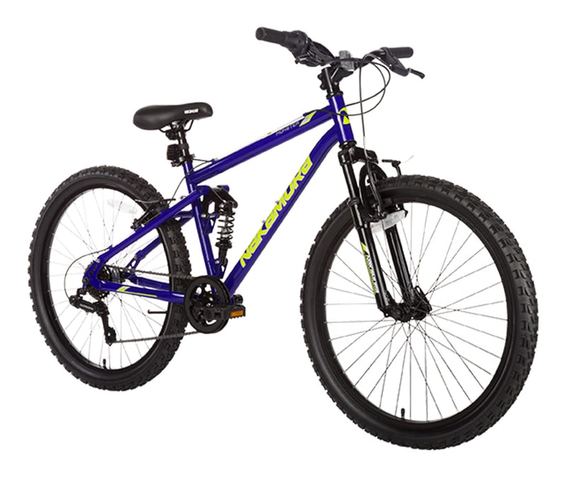 Nakamura Monster 2 Junior Hardtail Mountain Bike, 7-Speed, 24-in B8
