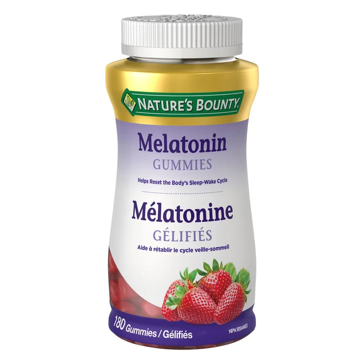 Nature's Bounty Melatonin Gummies, 180 Gummies S8