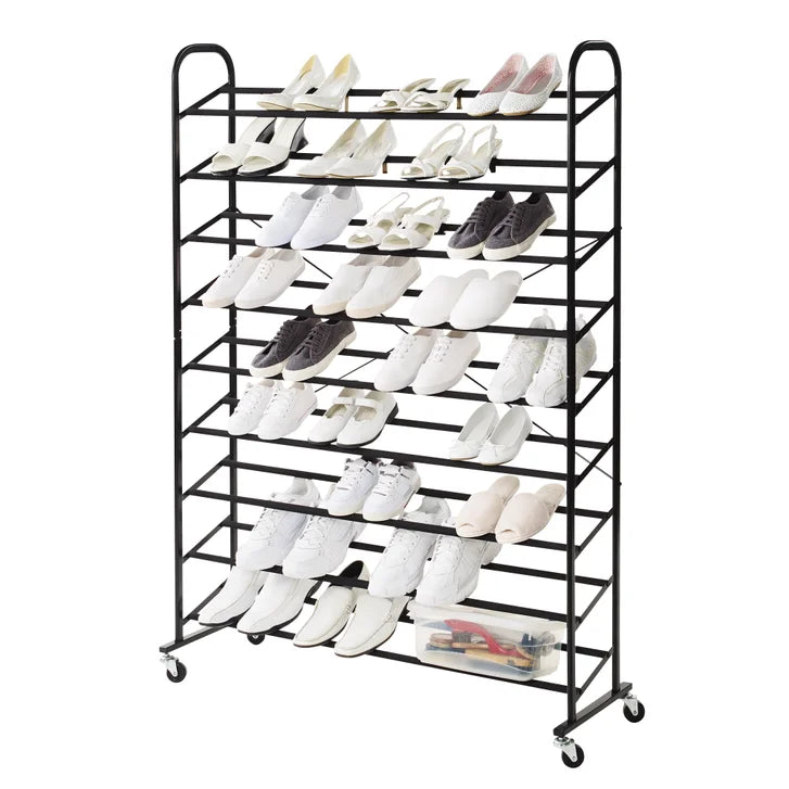 Neatfreak 9 Tier Rolling Shoe Tower X4