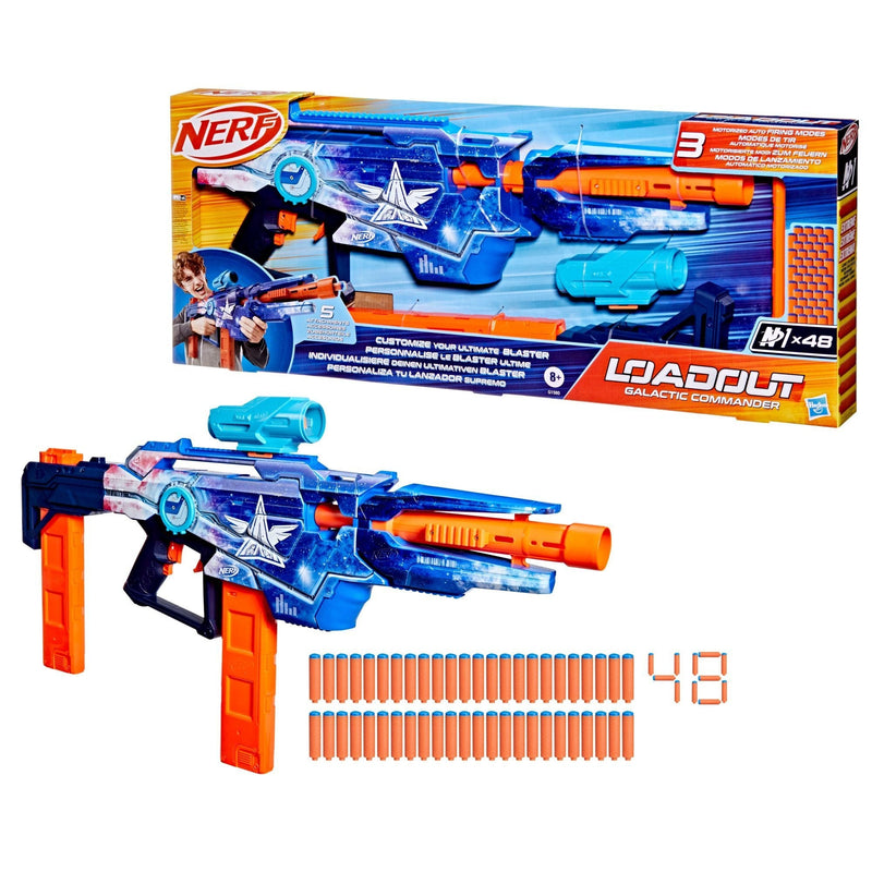 NERF Battlefield Commander Motorized Blaster for Ages 8+ P9