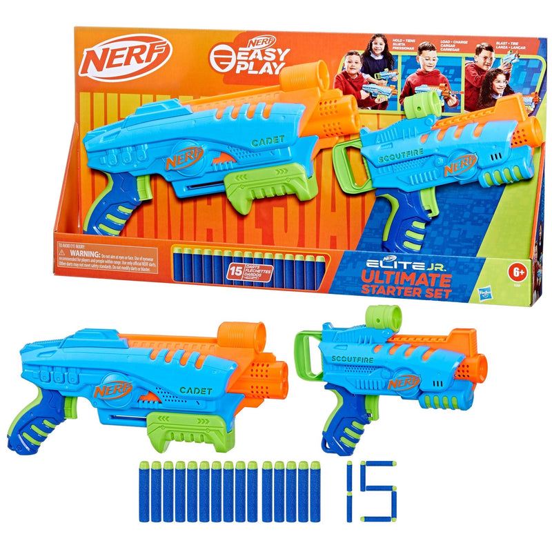 NERF Elite Ultimate Front-Loading Starter Set, Junior K4