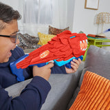 NERF Junior Wild Lionfury Easy-Play Dart Blaster, Includes 16 Darts, Ages 6+