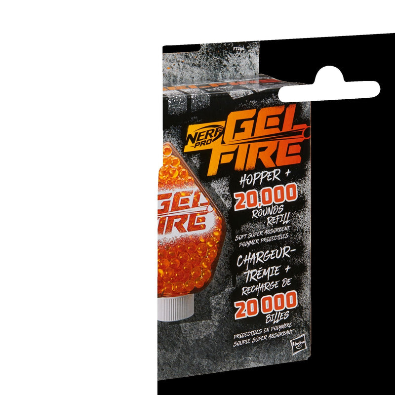 Nerf Pro Gelfire Orange Hopper+ with 20000-Round Refill Q3