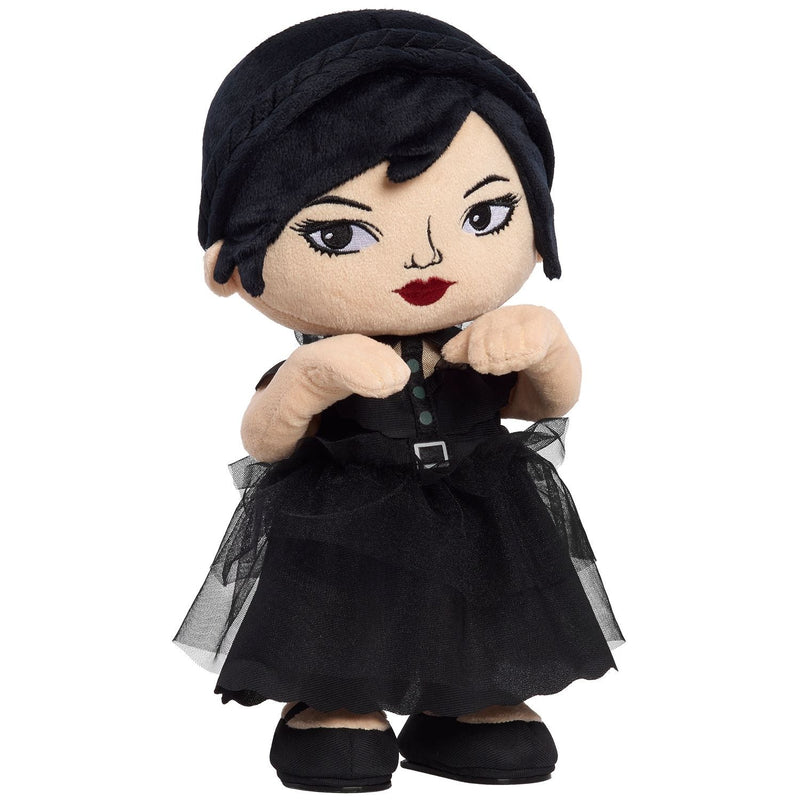 NETFLIX Wednesday Addams Dancing Plush Doll, 12.5-in F2