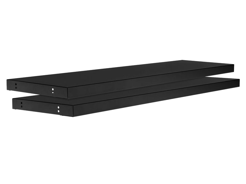 NewAge Bold 3.0 Display Wall Shelf Set, 48-in, Black, 2-pk Y2