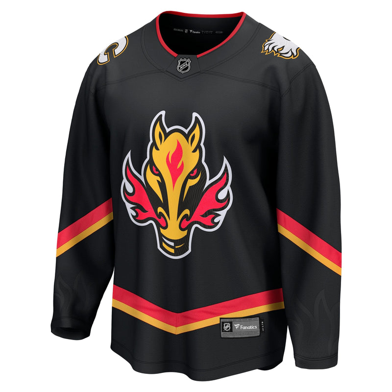 NHL Calgary Flames 2022 Alternate Breakaway Jersey, Adult, Assorted Sizes Q6