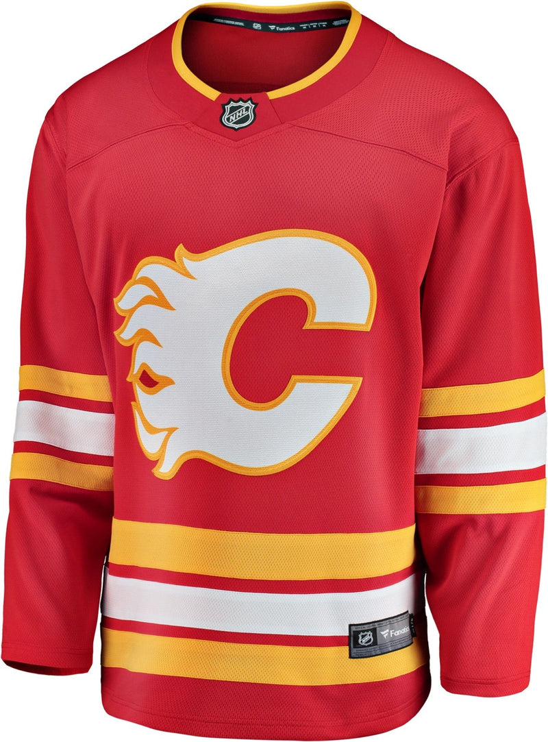 NHL Calgary Flames Breakaway Jersey, Adult, Assorted Sizes C9