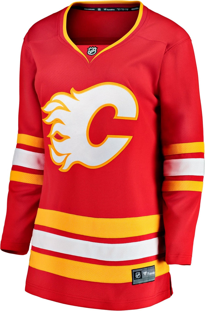NHL Calgary Flames Breakaway Jersey, Women, Assorted Sizes R9