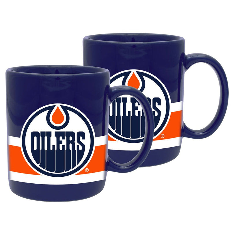 NHL Edmonton Oilers Ceramic Mug, 11-oz, 2-pk L4