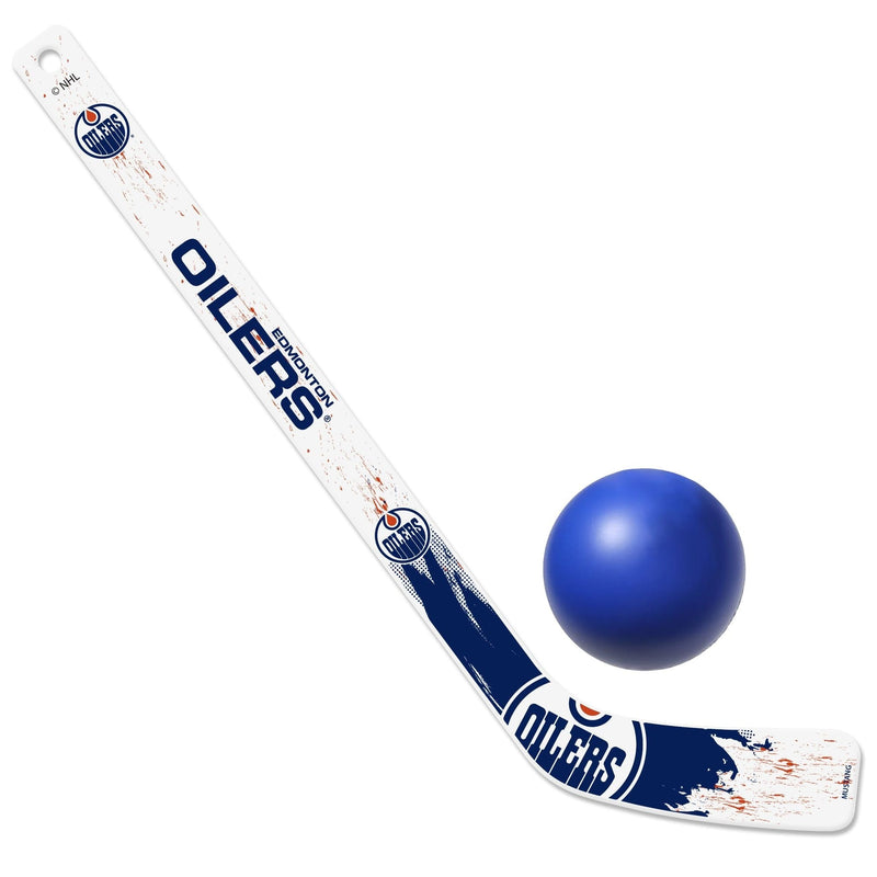 NHL Edmonton Oilers Mini Hockey Stick/Ball Set G9