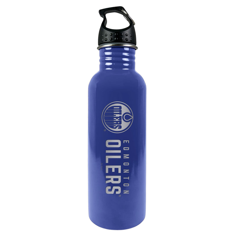 NHL Edmonton Oilers Stainless Steel Water Bottle, 25-oz U5