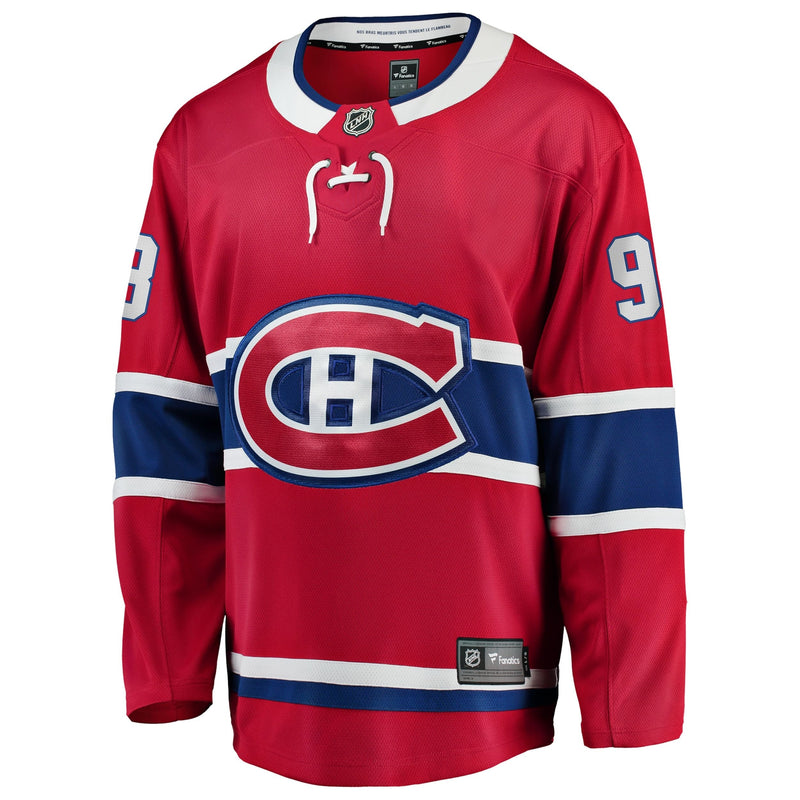 NHL Montreal Canadiens Breakaway Player Jersey, Ivan Demidov, Adult, Assorted Sizes X4