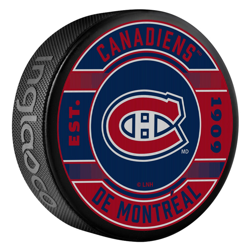 NHL Montreal Canadiens Dual-Image Lenticular Hockey Puck, 6-oz X0