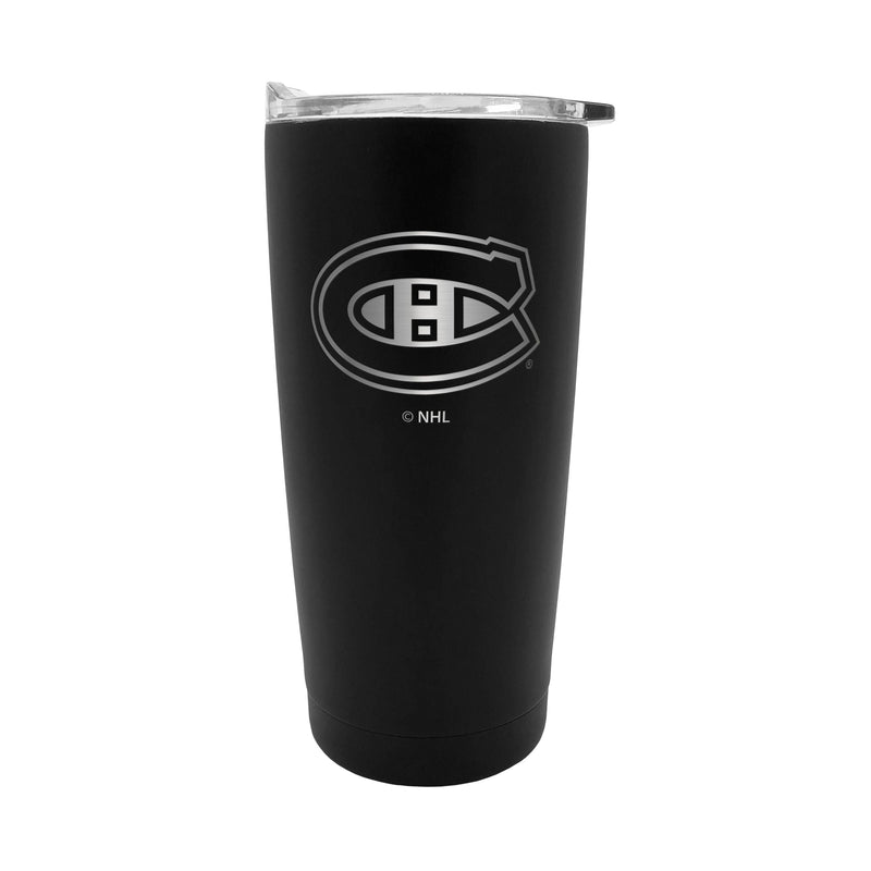 NHL Montreal Canadiens Executive Stainless Steel Insulated Travel Tumbler, Black, 20-oz T9