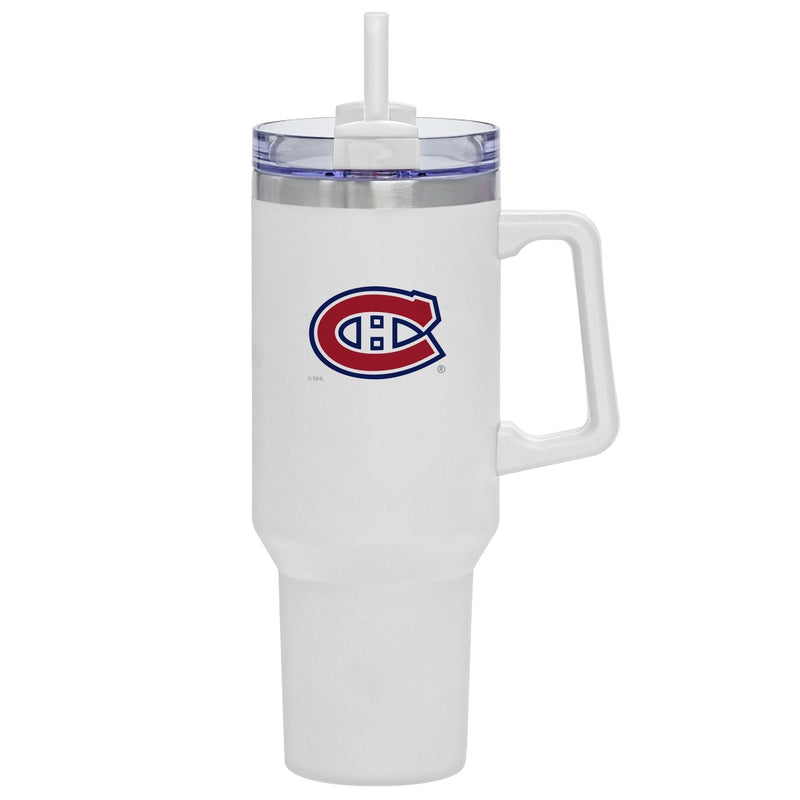 NHL Montreal Canadiens Travel Mug with Straw and Handle, 40-oz G4