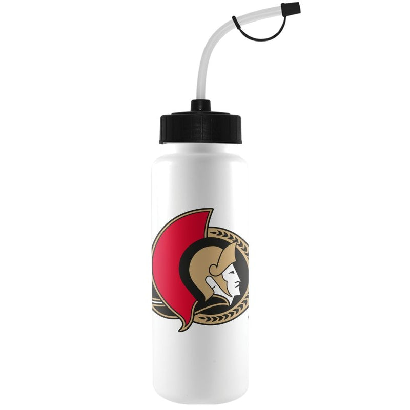 NHL Ottawa Senators Officially Licensed Hockey Water Bottle, 1-L L9