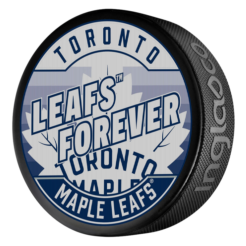 NHL Toronto Maple Leafs Dual-Image Lenticular Hockey Puck, 6-oz Y4