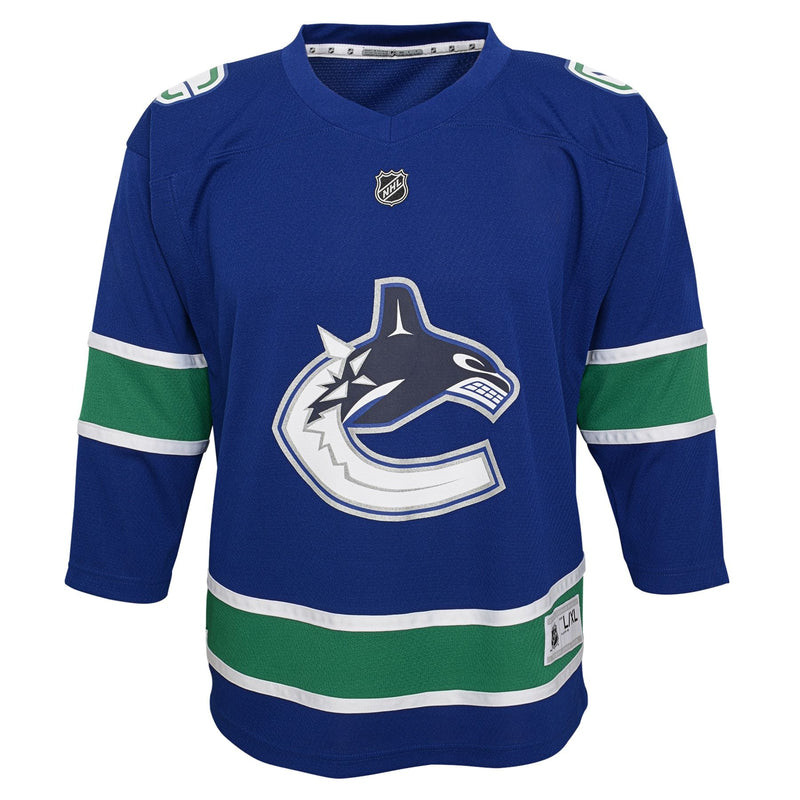 NHL Vancouver Canucks Replica Jersey, Child, Size 5/6 Y6