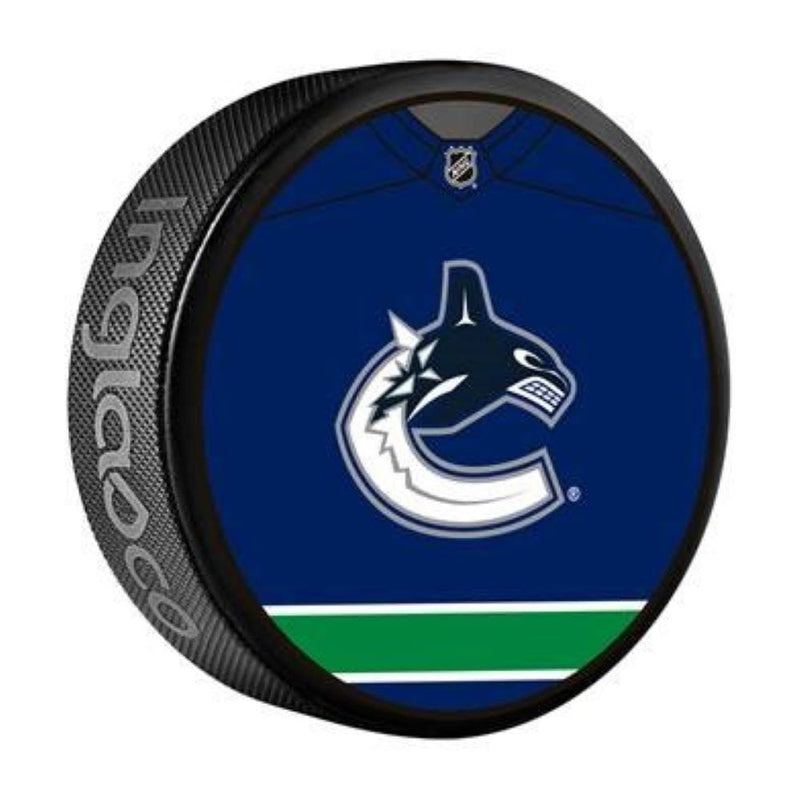 NHL Vancouver Canucks Souvenir Hockey Puck, 6-oz I1