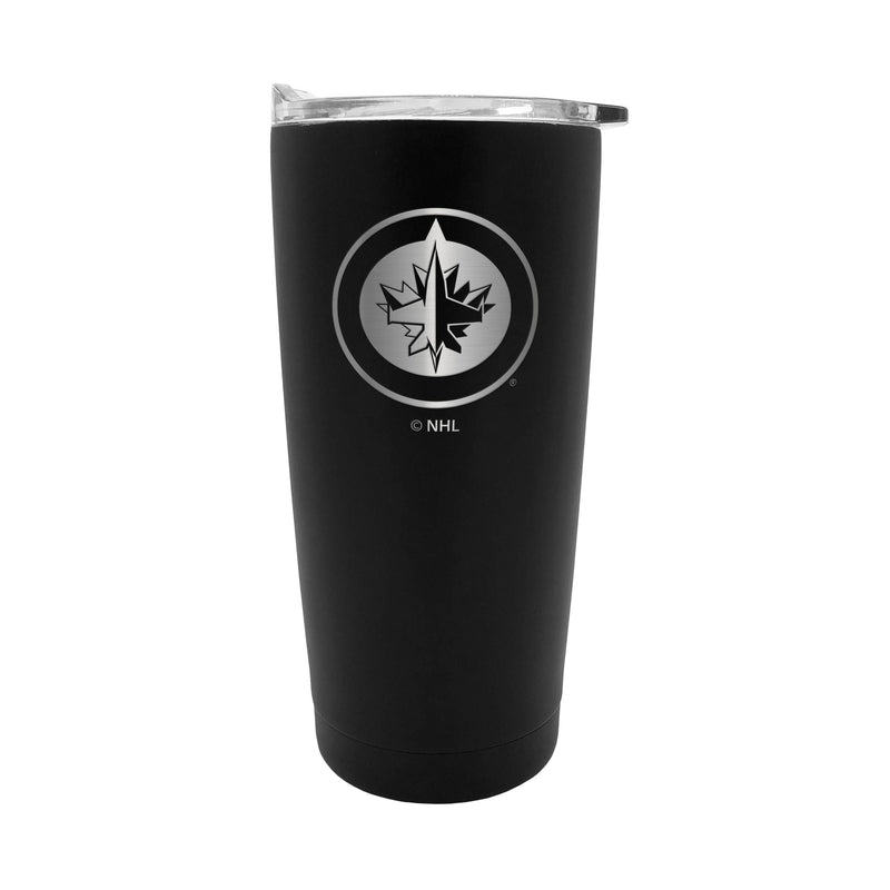 NHL Winnipeg Jets Executive Stainless Steel Insulated Travel Tumbler, Black, 20-oz K2