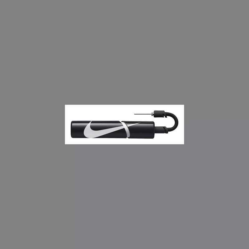 Nike Essential Sport Ball Pump with Inflation Needle, Black/White S7