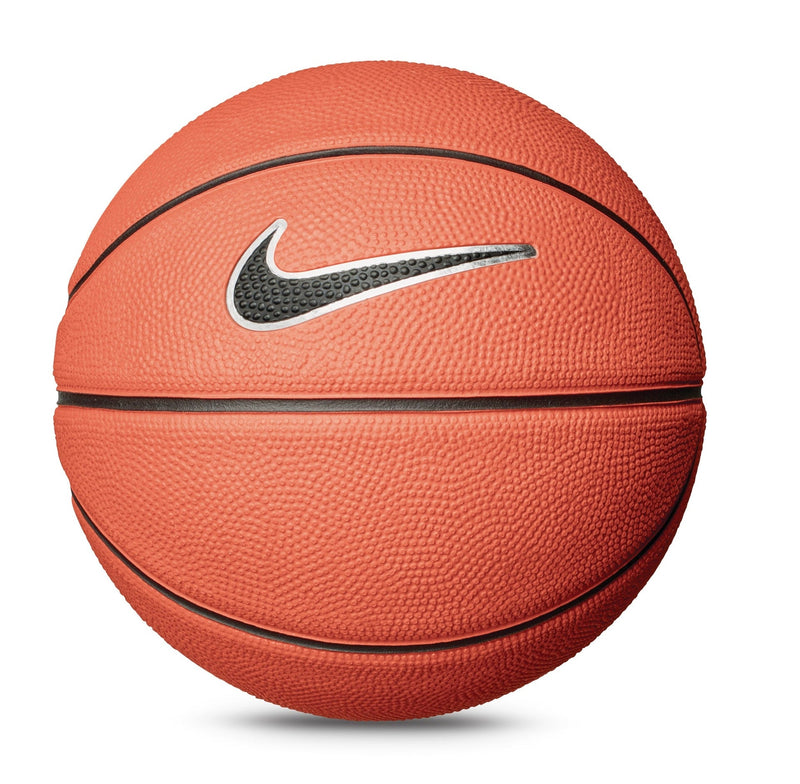 Nike Skills Mini Kids' Indoor/Outdoor Rubber Basketball, Size 3 (22.5-in), Amber/Black/White Q0