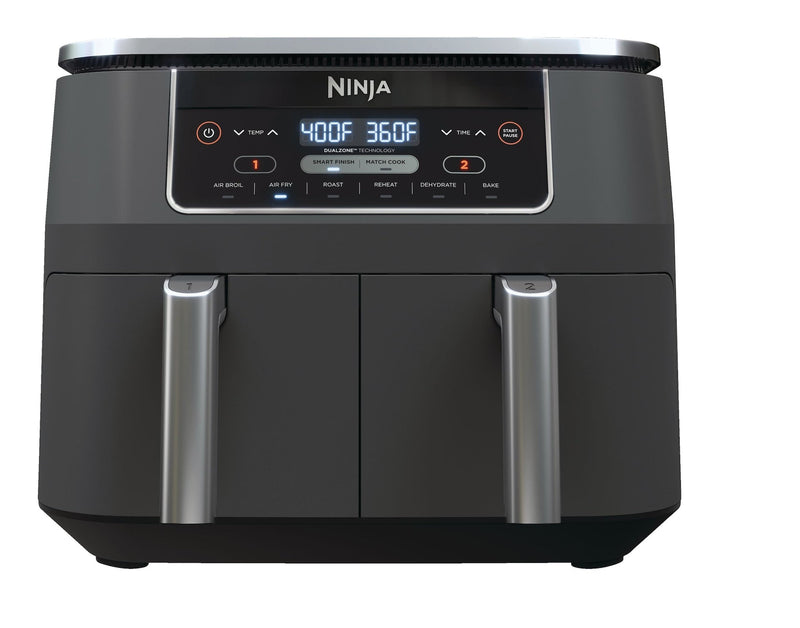 Ninja Foodi 2-Basket Air Fryer with 6 Cooking Functions, 8 Qt L5